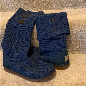 Women’s UGG knit knee high boot